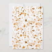 テラゾハンドドローカスタムドバーバルミツワー 招待状 (裏面)