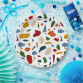 テラゾパタカラフルン ペーパープレート (パーティー)