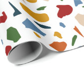 テラゾパタカラフルン ラッピングペーパー (ロールコーナー)