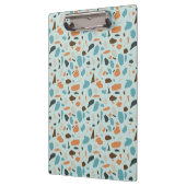 テラゾパターンブルー クリップボード (左)