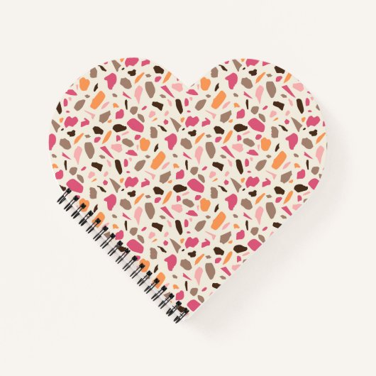 テラゾパターン ノートブック (正面)