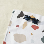 テラゾパターン ビーチタオル (インサイチュ)