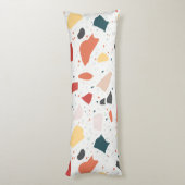 テラゾパターン ボディピロー (裏面 (縦))