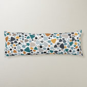 テラゾパターン ボディピロー (裏面)