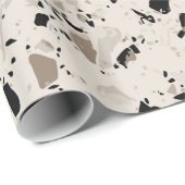 テラゾパターン ラッピングペーパー (ロールコーナー)