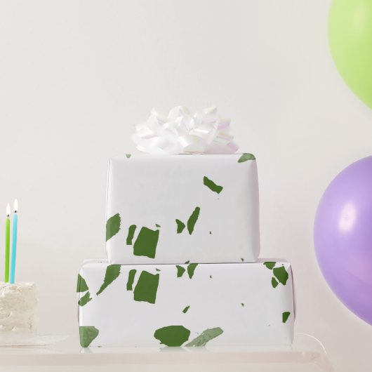 テラゾパターン ラッピングペーパー (パーティーギフト)