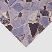 テラゾパープエレガントルモザイクパターンデザイン 薄葉紙 (詳細)