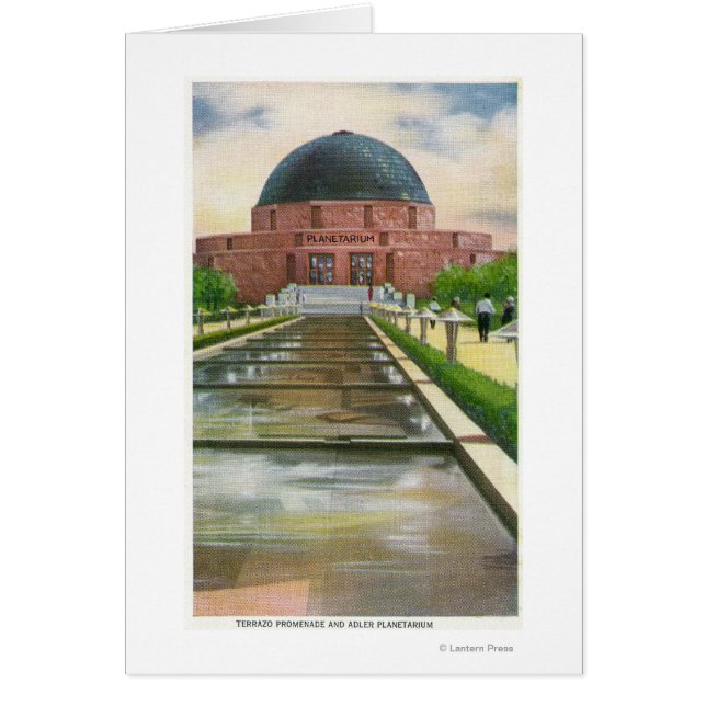 テラゾプロムナードAdlerプラネタリウムの眺め (正面)