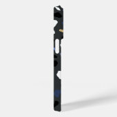 テラゾモダン石のテクスチャパターン Case-Mate iPhoneケース (裏面 / 右)