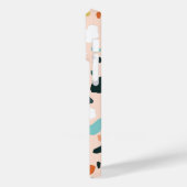 テラゾモダン石のテクスチャパターン Case-Mate iPhoneケース (裏面 / 左)