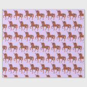 テラゾユニコーン ラッピングペーパー (フラット)