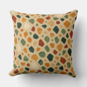 テラゾーストーンパターン背景 クッション (正面)