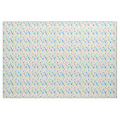 テラゾータイル模様 – ネオン白地 ファブリック (ヤード)