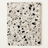 テラゾ銀年 プランナー手帳 (裏面)