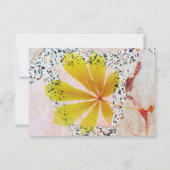 テラッツォとボタニカル ブライダル ブランチ 招待状 (裏面)