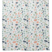 テラッツォカラフルバスルームのシャワーカーテン シャワーカーテン (正面)