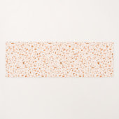 テラッツォモダン抽象芸術テラコッタ ヨガマット (正面(横))