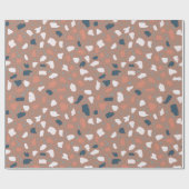 テラッツォ床シームレスパターン。ヴィンテージ石 ラッピングペーパー (フラット)