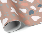 テラッツォ床シームレスパターン。ヴィンテージ石 ラッピングペーパー (ロールコーナー)