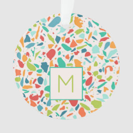 テラッツォ建築カラフルイニシャルデザイナー オーナメント