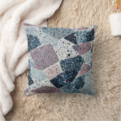 テラッツォ抽象デザイン クッション (ブランケット)