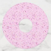 テラッツォ抽象パターン デザイン ワイングラスタグ (正面)