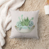 テラッツォ装飾用クッションの多肉植物 クッション (ブランケット)