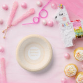 テラッツォ – オレンジピーチ – 紙ボウル (パーティー)