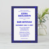 テラッツォ 手描き オーダーメイド バー バット ミツバ 招待状 (スタンド正面)