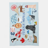 テラノバニューファンドランド キッチンタオル (縦)