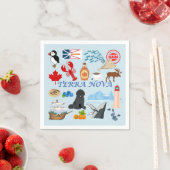 テラノバニューファンドランド スタンダードカクテルナプキン (インサイチュ)