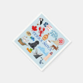 テラノバニューファンドランド スタンダードカクテルナプキン (角)