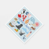 テラノバニューファンドランド スタンダードランチョンナプキン (角)