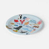 テラノバニューファンドランド ペーパープレート (アングル)