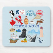 テラノバニューファンドランド マウスパッド (正面)