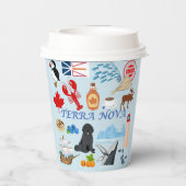 テラノバニューファンドランド 紙コップ (裏面)