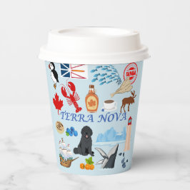 テラノバニューファンドランド 紙コップ
