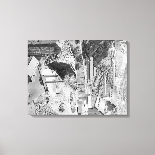 テラビル写真の鉱山と製粉所 キャンバスプリント (正面)