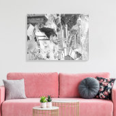 テラビル写真の鉱山と製粉所 キャンバスプリント (インサイチュ (リビング))