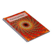 テラピンスピンフラクタルアート ノートブック (右側)
