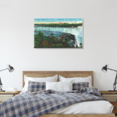 テラピンポイントオブカナダ滝 キャンバスプリント (インサイチュ (寝室))