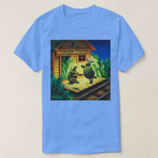 テラピン駅 Tシャツ (デザイン正面)