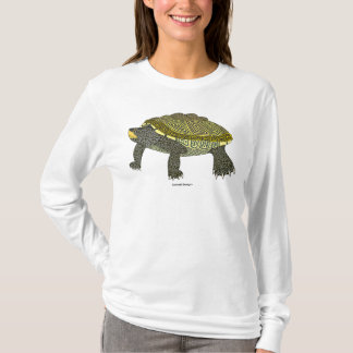 テラピン(白) - 女性用長袖Tシャツ Tシャツ