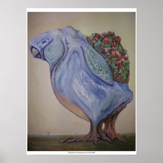 テラフォルミス古海省アートプリント ポスター (正面)