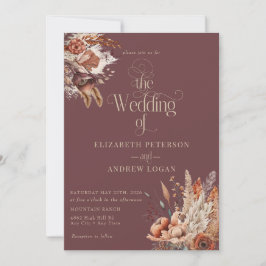 テラモダンコッタフローラ |秋結婚花 招待状