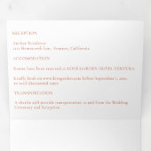 テラモダンコッタボホフローラ 三つ折り招待状 (内部最初)