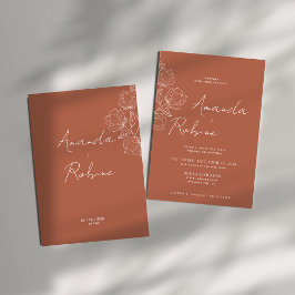 テラモダンコッタ結婚式招待状 招待状