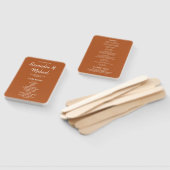 テラモダンシンプルコッタ結婚式 ハンドファン (組立なし)