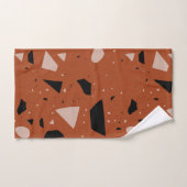 テラモダンッツォ幾何学模様バスタオルセット バスタオルセット (ハンドタオル)