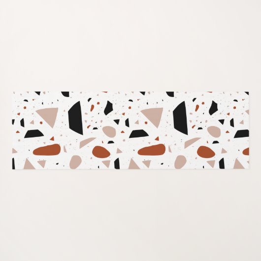 テラモダンッツォ幾何学美学ボホヨガマット ヨガマット (裏面(横))